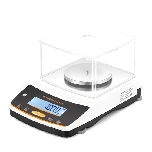 Bonvoisin Lab Analytical Balance 500g x 0.001g Precision Digital Scale .001 Gram Accuracy Laboratory Scientific Milligram Scale 17 Units Selectable