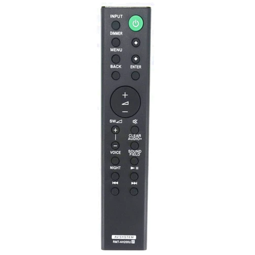 UBay New RMT-AH200U Remote Replacement for Sony Sound Bar SA-CT390 SA-WCT390 HT-CT390 HT-RT3