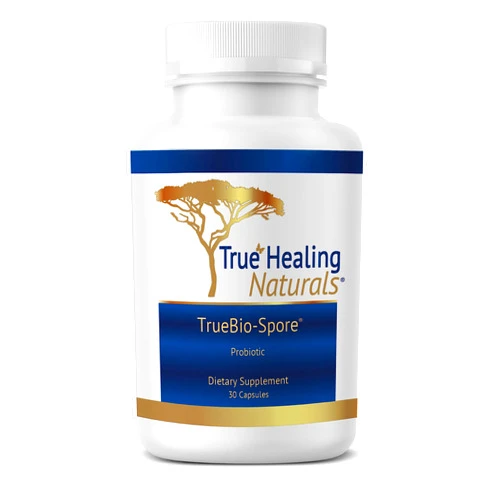 True Healing Naturals TrueBio-Spore - Probiotic Supplement - Resilient and Powerful with 50 Billion CFU of Probiotic - 30 Capsules