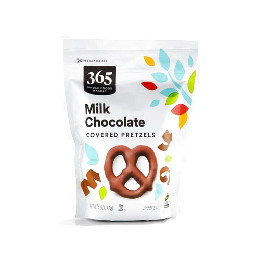 365 by Whole Foods Market, Milk Chocolate Pretzels, 5 Ounce