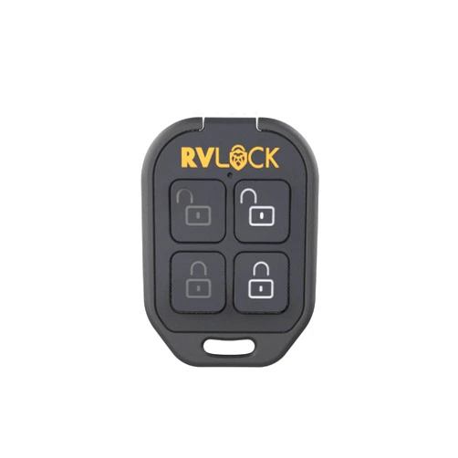 RVLock RV Remote 4-Button Key Fob for RVLock Keyless Handles, Wireless Fob Transmitter