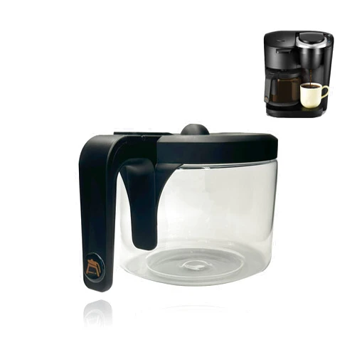 CUPALL Replacement for KEURIG K-DUO Essentials 5000 & 5500 12 Cups Glass Coffee Carafe (not Fit K-Duo 5100 Model), Fit with Keuirg coffee pot replacement