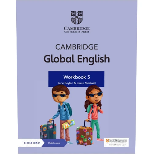 Jane Boylan,Claire Medwell,Kathryn Harper Cambridge Global English + Digital Access 1 Year: For Cambridge Primary English As a Second Language (Cambridge Primary Global English, 5)
