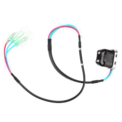 Suuonee Trim Tilt Switch, 12V Universal Trim Tilt Switch Replacement for Outboard Motor OE: 703825630100