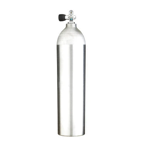 Cyl-Tec New Stock 80CF Scuba Diving Tank - (3000 psi) Aluminum Diving Cylinder with Combo Valve