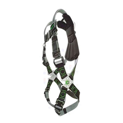 Honeywell RDT-QC/UBK Miller Revolution DualTech Webbing Chemical-Resistant Harness, Universal, Black