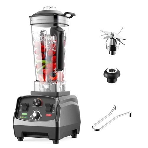 BioloMix Professional Blender,Smoothie Blender,Blender for Kitchen with 2200-Watt Motor,68 Oz Large Capacity,High Speed Blender for Shakes, Smoothies, Ice Crushing, Frozen Fruits (with Extra Parts)