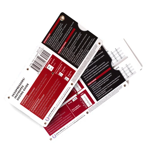 Spuhler Medical Vasopressors/Inotropes Critical IV Drip Medication Dosing Guide for Hypotension/Sepsis in Adults