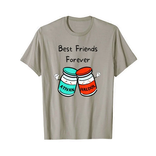 Best Friends Pharmacists Nurse Haldol Ativan Best Friends Forever Haldol Ativan ICU Nurse T-Shirt