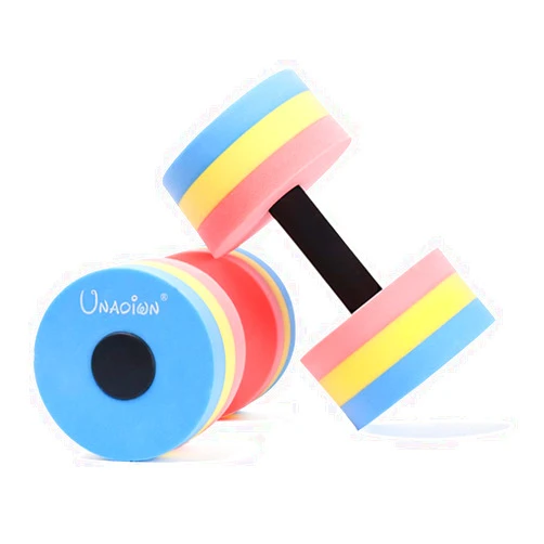 UNAOIWN Water Weights for Pool Exercise 2Pcs Water Dumbbells Aerobics Pool Barbells Lightweight Resistance Aquatic Dumbbell for Swimming
