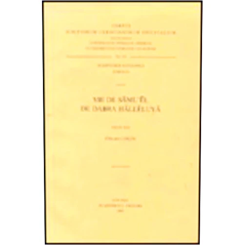 G Colin Vie de Samu'el de Debra Halleluya. Aeth. 93 (Corpus Scriptorum Christianorum Orientalium) (French Edition)