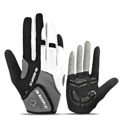 INBIKE 5mm Gel Padded Mens Cycling Gloves Breathable & Wear Resistant