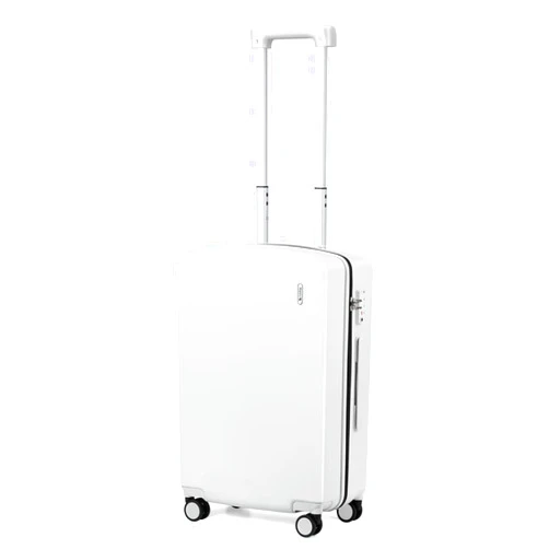 Hanke 20 Inch Carry On Luggage 22x14x9 Airline Approved Lightweight Hard Sided Luggage with Spinner Wheels Suitcases Tsa Luggage for Travel Rolling Luggage Carry On Bag(Smoke White)