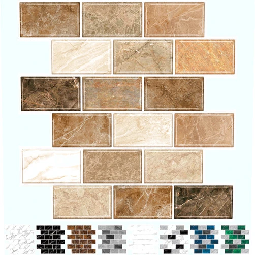URCOLOR 10-Sheet Stick on Backsplash for Kitchen,12