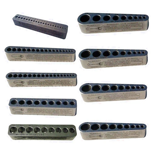 Big Gator Tools APT BGT V-9Pro V-DrillGuide® / V-TapGuide® Portable Hand Tool 9PC Set SAE/Metric/Coarse/Fine