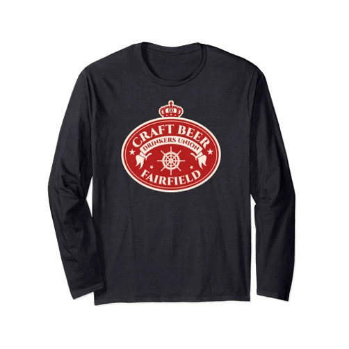 Brewed Dude Clothing - Connecticut Craft Beer Drinkers Union Fairfield - Brew Lover Long Sleeve T-Shirt