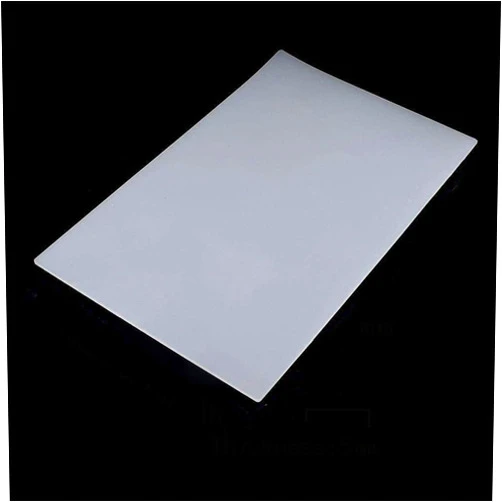 LOKIH Silicone Rubber Sheet Translucent Silicone Plate High Temperature Resistance Gasket Plate Thickness 0.2 inch (5 mm), 0.4 inch (10 mm), 0.8 x 1.2 x 0.2 inch (20 x 30 x 5 mm) 20cmx30cmx5mm