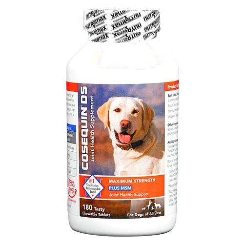 Cosequin Maximum Strength Plus MSM Chewable Tablets,180 Count