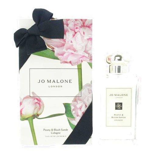 Jo Malone Peony & Blush Suede for Women Eau De Cologne Spray 3.4 Ounces, clear
