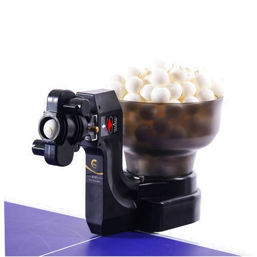 Suz Table Tennis Robot Ping Pong Ball Machine S101 Automatic Table Tennis Machine for Training with 40mm+ Table Tennis Balls by Suz