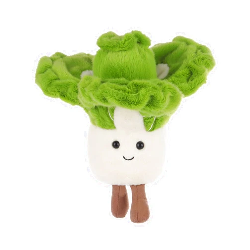 Apricot Lamb Delicious Cabbage Stuffed Animals for Kids, Soft Cute Plush Toys for Baby Girl and Boy, Fluffy Delicious Cabbage 7.5 Inches