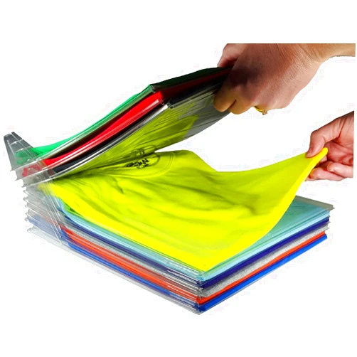 EZSTAX Closet Organizer and Shirt Folder | Regular Size, 20-Pack
