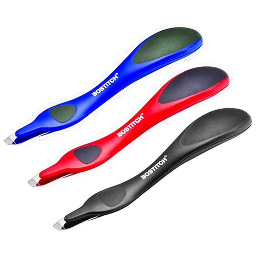 Bostitch Office Professional Magnetic Easy Staple Remover, Staple Puller Stick for Office, Home & School - Black, Blue, & Red, 3 Pack