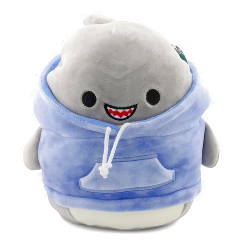 Kelly Toy Squishmallows Hoodie Squad 8 Inch Plush | Gordon The Shark