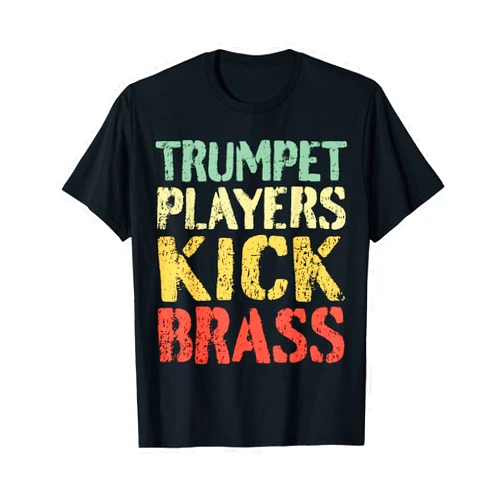 Trumpeter Gifts & Marching Band Accessories Brass Band Trumpet Player Brass Instrumentalist Trumpeter T-Shirt
