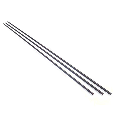 AZYHOBBY Carbon Fiber Rods/Tude for RC Airplane Strengthen Rod 10pcs Diameter 0.8mm500mm Length