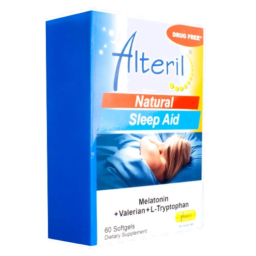 Alteril Natural Sleep Aid Soft Gel 60ct