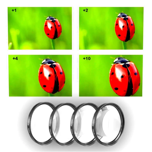 Cardinal Camera 4 Piece 67mm Close-Up Filter Kit (+1, 2, 4, 10 Diopter) for Tamron 28-300mm F/3.5-6.3 Lens