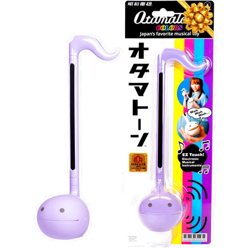 Otamatone Japanese Electronic Musical Instrument Portable Music Synthesizer from Japan by Maywa Denki Studio Award Winning, Educational Fun Gift for Children, Teens & Adults - Purple