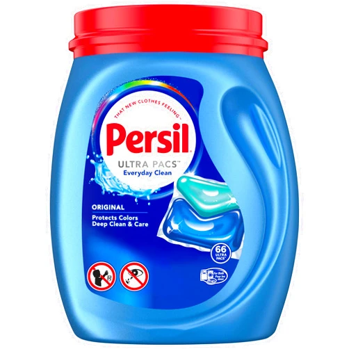 Persil Ultra Pacs Original Everyday Clean Laundry Detergent, 66 count
