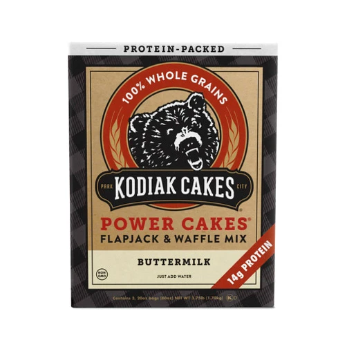 Kodiaks Cakes Kodiak, Power Cakes Buttermilk Flapjack & Waffle Mix, 20 oz per count, 3 Count