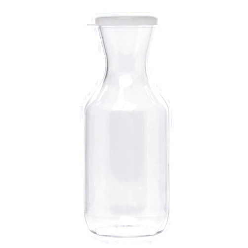 Cambro WW1500135 Clear Camwear Camliter 1.5 L Decanter with Lid