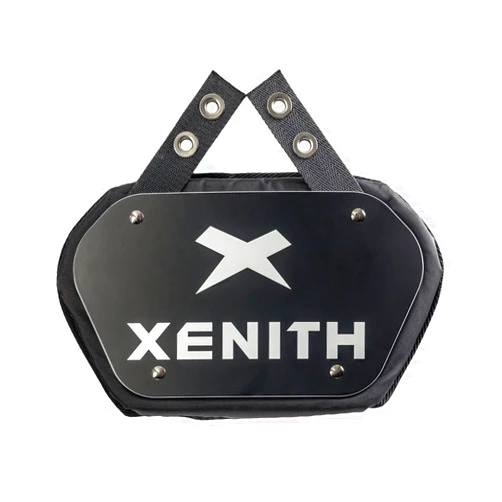 Xenith Elite Universal Football Back Plate- Lower Backplate for Shoulder Pads- Durable Adjustable Straps and High Impact Padding-Universal Fit for Youth and Varsity