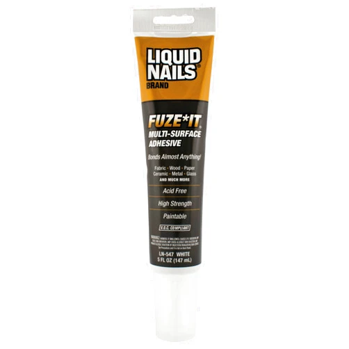 Liquid Nails LN-547 Fuze*It Multi-Purpose Repair Adhesive, 5 oz