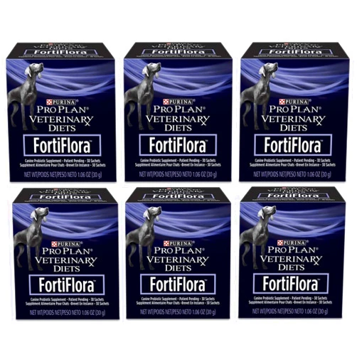 Purina Diet FortiFlora Supplement For Dogs 30/pk Pack of 6