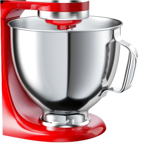 GuanQiao 5 QT Food-Grade Stainless Steel Mixer Bowl Compatible With KITCHENAID TILT-HEAD STAND MIXERS 4.5-5 Quart, with Anti-slip handle & Prominent Clasp, Stainless Steel Polished