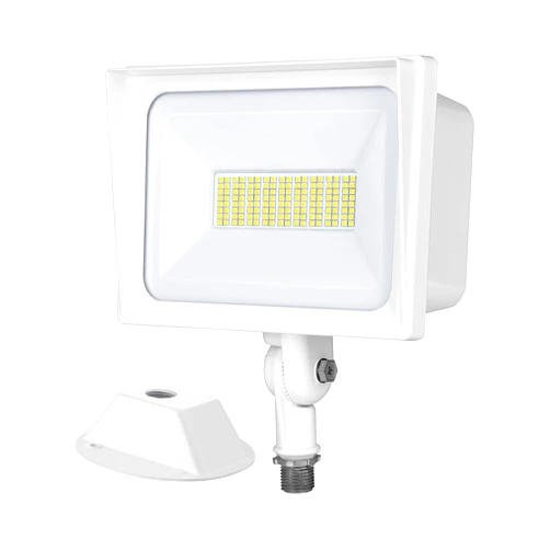DEWENWILS 65W LED Flood Light Outdoor, 6670 LM Super Bright(500W Equivalent) IP65 Waterproof Knuckle Mount LED Security Light, 5000K Daylight Flood Light for Garden, Yard, Garage, UL Listed, White