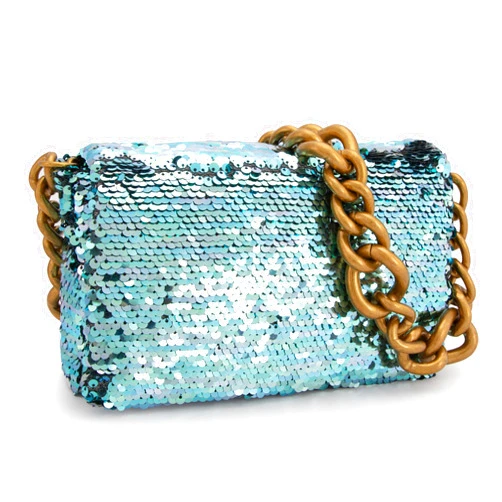 Montana West Small Evening Purse for Women Sequin Handbag Bling Sparkly Purse Clutch Shoulder Bags