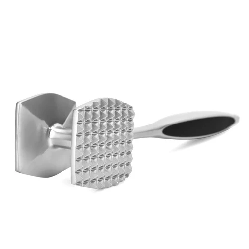 Aliglow Meat Tenderizer Hammer Tool Pounder For Tenderizing Steak Beef Poultry, Heavy Duty Dual-Sided Mallet with Soft Grip Handle - Multifunctional Kitchen Beater for Chicken,Fish, Baking