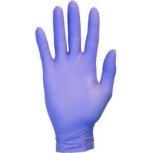 The Safety Zone Safety Zone GNEP-LG-1P Nitrile Exam Gloves - Medical Grade, Powder & Latex Free, Disposable, Non Sterile, Food Safe, Textured, Pack of 100, Size Large