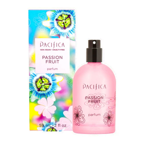Pacifica Beauty Passion Fruit Spray Perfume, Natural & Essential Oils, Pineapple, Sweet Vanilla, Eau de Toilette, 2 oz