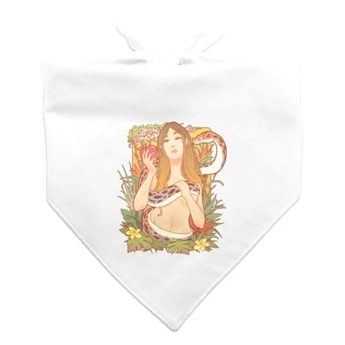 GRAPHICS & MORE Eve with and Snake in Garden of Eden Dog Pet Bandana