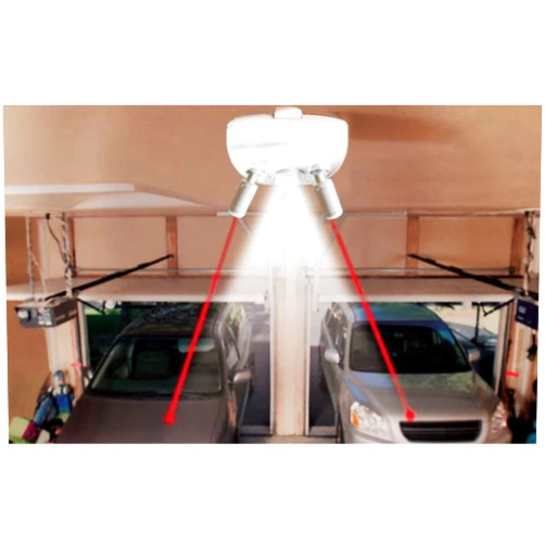 Maxsa Innovations Maxsa 37314-W-RS Dual Parking Aid with Light