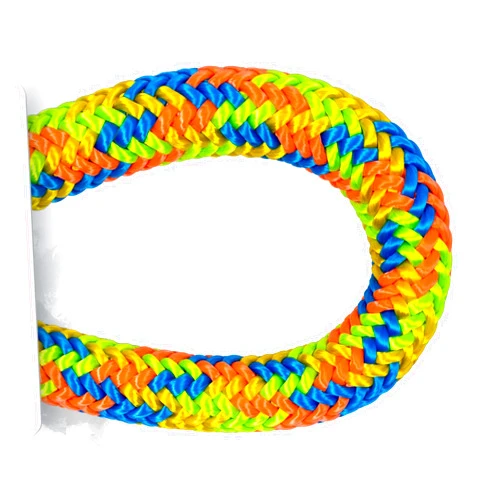 Pelican Rope Arborist Rope 11.8mm x 120Ft, USA Made High-Strength 24-Strands Static Climbing Rope - 7,000 lb Strength for Tree Climbing, Pulling, Outdoors & Swing - Viper, Plain End