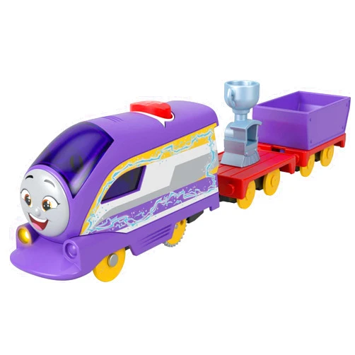 Thomas & Friends Motorized Toy Train Talking Kana Engine with Sounds & Phrases Plus Cargo for Preschool Kids Ages 3+ Years
