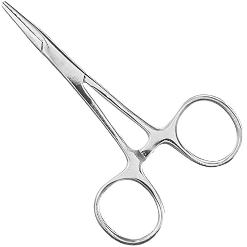 XTRM CRAFT Mosquito Hemostat Locking Forceps 3.5 Inches, Straight Stainless Steel - Multipurpose Ideal Hemostats for Nurses, Fishing Forceps, Crafts and Hobby